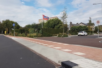 Nieuw: brede inritbanden voor zwaar verkeer