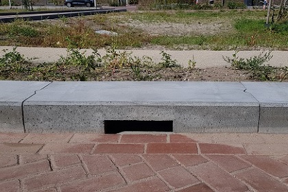 Wadibanden voor in de woonwijk