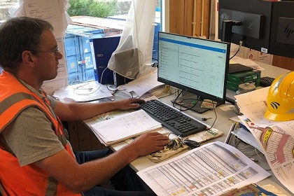 Inzage voorraad en productie via afroep app