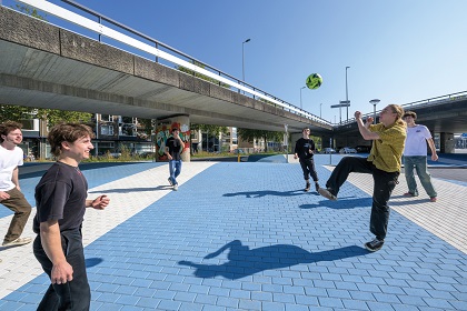 Nederlandse grootste kunstwerk in ere hersteld