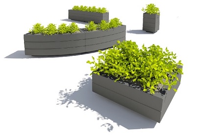 Avenue bloembakken: stijlvol en solide