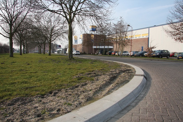 bochtbescherming bedrijventerrein