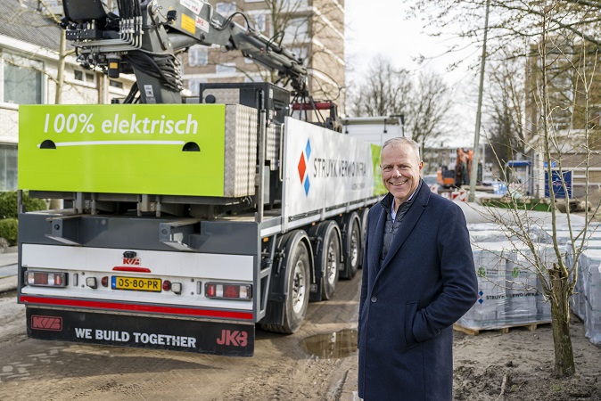 Gertjan Visch - hoofd Transportplanning bij Struyk Verwo Infra.