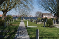 Vloerplaat met tegelmotief