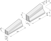 Inritbanden 75x20x50 universeel toepasbaar