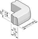 Trottoirband hoekstukken 18/20x20 visbek
