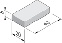 Tegels 20x40