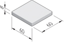 Betonstraatstenen 60x60