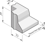 Inritbanden 65x20x30 universeel toepasbaar