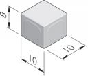 Betonstraatstenen 10 cm breed
