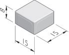 Betonstraatstenen 15 cm breed