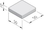 Betonstraatstenen 50 cm breed